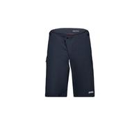 POC Short VTT Motion Homme – Léger, déperlant, coupe-vent, poches zippées – Bleu L