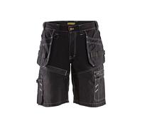 Blakläder 150213109900C52 X1500 Short artisan Taille C52 Noir
