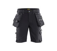 Blaklader 19881644 Shorts d'artisan en stretch 4 voies sans poches à clous X1900, Noir, taille C48