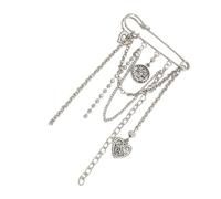 Shortener Pin Alliage Pompons Broche Décorative pour Vêtements Jeans Sac Décoration Couture Accessoires Alliage Fer Décoratif, One Size, Comme décrit