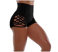 Shorties Short Velo Femme Cycliste Shorty Gainant Ventre Plat Legging Court Ete Running Maillot De Bain Combi Sport Shorts Noir Coton Grossesse Salopette sous Robe Jupe Anti Frottement Cuisse Blanc