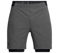 Short Under Armour Vanish Woven 2in1 gris foncé - L