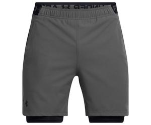 Shorts 2-in-1 Vanish Woven Under Armour - Castle Rock/Black S