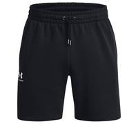 Shorts 7.75" Icon Fleece Under Armour - Black/White L