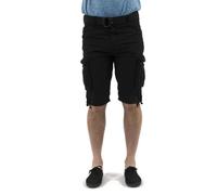 Shorts Bermudas - Schott - Ranger - Noir - 100% Coton - Ajustement Confortable 36