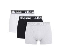 Shorts Boxer Pour Hommes ELLESSE HALI, Pack De 3 - Trunks De Mode, Logo, Coton