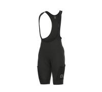Shorts De Cyclisme ALE' OFF ROAD - GRAVEL STONES CARGO Noir 2025