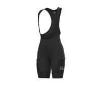 Shorts De Cyclisme Femme ALE' OFF ROAD - GRAVEL STONES CARGO Noir
