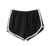 Shorts De Sport - Shorty Femme Coton Respirant Sexy Pantalon Courte Short De Course éLastique Solide Et Confortable Short D'EntraîNement DéContracté