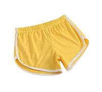 Shorts De Sport - Taille Haute LâChe Cinq Points Pantalon Volants Short De Course éLastique Solide Et Confortable Pyjama Short Femmes
