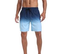 Shorts d'été for hommes Pantalons de plage de vacances élégants Pantalons décontractés for hommes Grande taille Quatre coins Vêtements de rue intérieurs en soie de lait Pour Surf Natation(Blue,M)