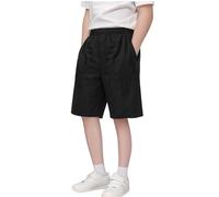 Shorts d'été pour garçons : légers, Respirants, élastiquée, Style décontracté et Sportif, avec Poches. Vêtement d'été pour Enfants. Brins de Coton pour Rire