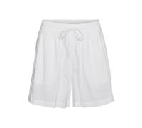 Short taille moyenne blanc en lin Alice Blanc S