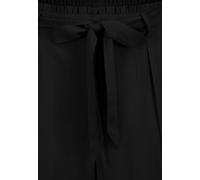 Shorts en bermuda à taille élastique et ceinture, pour femmes