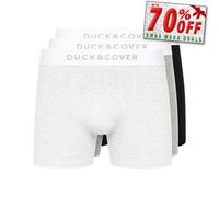 Shorts En Coton Duck And Cover Sagnet Boxers 3pk Gris