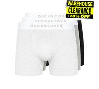 Shorts En Coton Duck And Cover Sagnet Boxers 3pk Gris