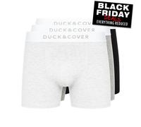 Shorts En Coton Duck And Cover Sagnet Boxers 3pk Gris