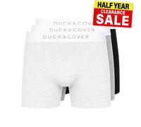 Shorts En Coton Duck And Cover Sagnet Boxers 3pk Gris