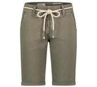 Shorts en coton léger avec cordon de serrage et poches style Bermuda