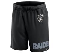 Shorts en maille - Fanatics - Las Vegas Raiders - Noir - 100% polyester - Taille mi-haute élastique S