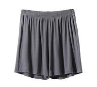 Shorts Et Bermudas Femme D'été Grandes Taille Elastique Taille Bermuda Decontracte Lâche Légère Confortable Pantalons Court Solide Couleur avec Poche Chic Bermudas Femme Travail
