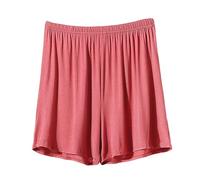 Shorts Et Bermudas Femme D'été Grandes Taille Elastique Taille Bermuda Decontracte Lâche Légère Confortable Pantalons Court Solide Couleur avec Poche Chic Bermudas Femme Travail