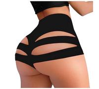 Shorts Et Bermudas Femme Short Randonnée Legging Compression Gym Le Yoga Gainant Blanc Push Up Taille Haute sans Couture Leggings Sport pour Femmes Cuissard Velo Minceur Tenue Été Cellulite 3D