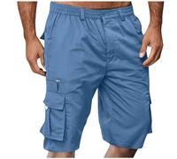 Shorts Et Bermudas Homme Taille Elastique Short Court avec Poches Casual LâChe Pantalon Court Baggy Bermuda Cargo Short De Travail Sport Jogging Slim Fit Militaire Pantalon Outdoor RandonnéE Shorts