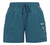 Regatta Short de Voyage léger et Pliable pour Femme, Bleu marocain, 44