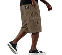 Shorts Homme Décontracté Cargo Short Hommes Stretch Travail Poches Bermuda Lâche Utilitaire Short Été Sport Boardshort Léger Chantier Randonnée Outdoor Militaire Pantalon Court