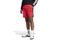 Shorts Hose HOMME Adidas Essentials 3-Stripes Single jersey Rouge Coton