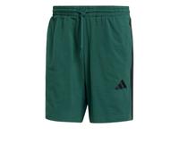 Adidas Shorts Homme Essentials Single Jersey 3-Stripes 7 Vert Coton léger