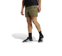 Adidas Short cargo Essentials Petit logo Chelsea Coupe Regular Olive Strata/Noir Homme M