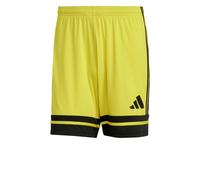Shorts Hose HOMME Adidas Squadra 25 Football Jaune Noir Poliestere Aeroready