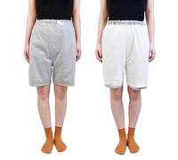 Shorts Imperméables For Incontinence For Hommes Et Femmes, Pantalons De Soins Aux Patients Respirants Et Lavables, Pantalons De Protection Contre Les Fuites Urinaires(Five quarter pants,M)
