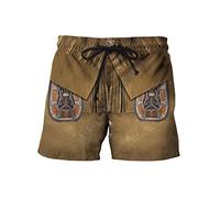 Shorts Indiens Pantalons De Plage Hommes/Femmes Été Nouveau Style Indien Rétro Impression Numérique 3D Pantalons De Plage Décontractés Couleur3 XL