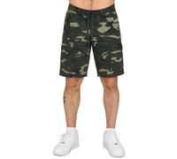 Shorts Légers Pour Hommes Avec Poches Multiples, Taille Élastique, Combat, Uni
