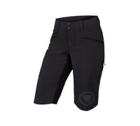 Short Endura SingleTrack II sans coussinet noir femme - L