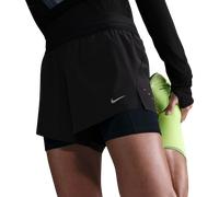 Nike Swift 2in1 Short Short de running Femmes-noir, Taille XS