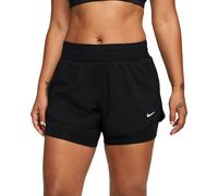 Nike Dri-Fit One MR 2in1 Shorts Femmes - Noir, Taille XS