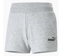 Shorts Pantalon Court Puma Femme 586824 04 Ess 4" Sweat Bermuda Gris Clair