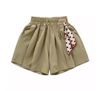 Shorts pour Enfants Filles Jeans Courts Culotte Bouffante Volants Doux et Confortable avec Poches Coupe Ample colière de 3 13 Ans
