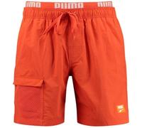 Shorts Puma Swim Men Utility Mid Shorts 1p Chil, Orange, Homme M