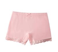 Shorts sous-vêtements pour Filles en Coton Respirant, Taille Douce et Extensible, Culottes Confortables pour Enfants de 5 à 14 Ans, parfaites pour l'école et Les activités Quotidiennes (5-6 Years)