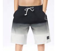 Shorts tissés amples à motif dégradé noir pour garçons préadolescents,Bas polyvalents et confortables pour l'été, la randonnée, l'école, les vacances, les sports, la rentrée scolaire 6Y,7Y,8Y,9Y,10Y,1