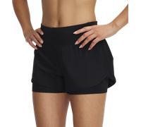 Short Under Armour Launch Pro 2en1 noir femme - L