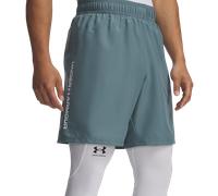 Under Armour - Woven Wordmark Shorts - Short - XXL - Regular - jasper blue