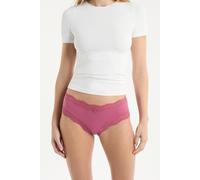 Shorty à bords dentelle en microfibre - Soul - L - Rose - Femme - Etam
