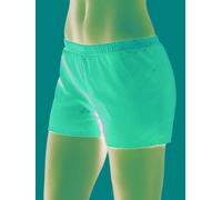 Shorty À Sequins Vert Fluo Femme Taille Unique Multicolore