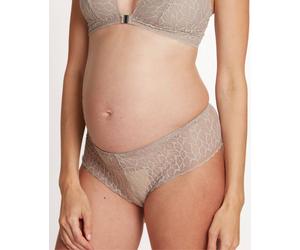 Shorty de maternité bliss taupe XL